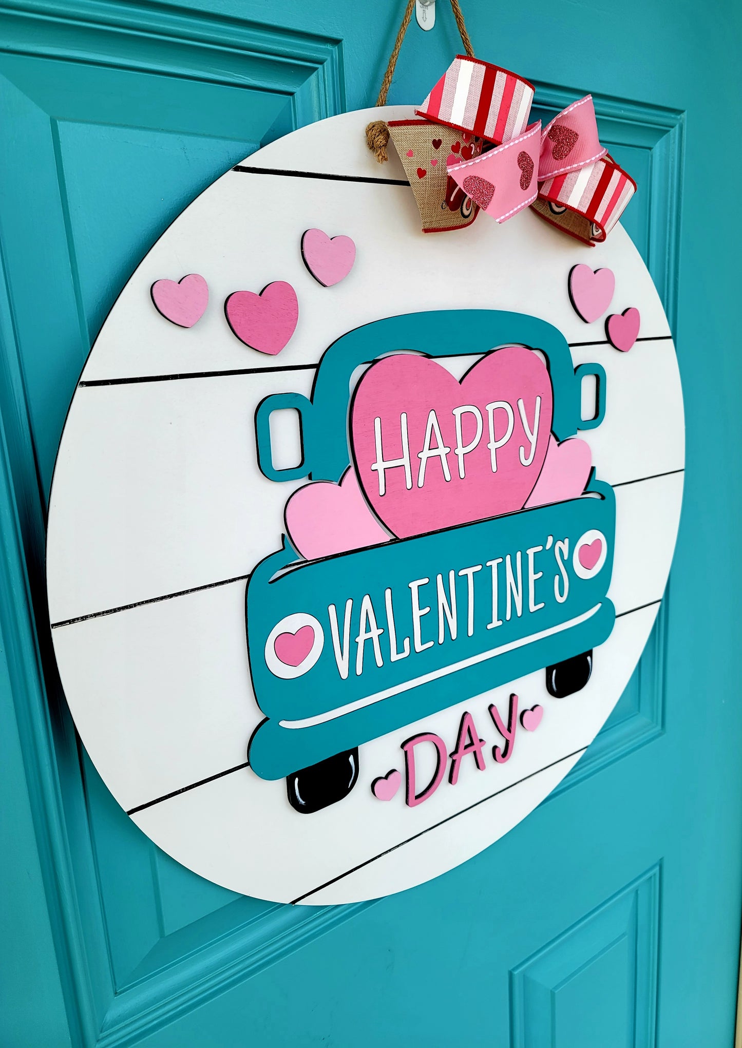 Valentine's Day Truck Door Hanger