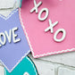 Stacked Hearts Door Hanger