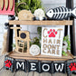 Cat Tiered Tray Set