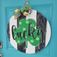 Lucky Clover Door Hanger