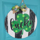 Lucky Clover Door Hanger