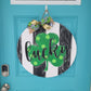 Lucky Clover Door Hanger