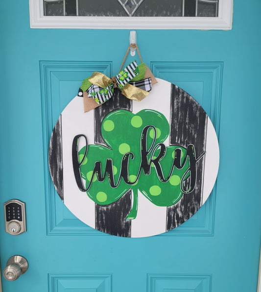 Lucky Clover Door Hanger- wholesale