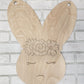 Girl Bunny Door Hanger