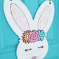 Girl Bunny Door Hanger