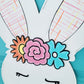 Girl Bunny Door Hanger