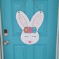 Girl Bunny Door Hanger