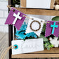 He is Risen Tiered Tray Set