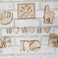 Baseball/Softball Tiered Tray Set