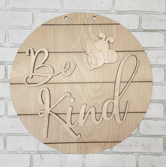 Bee Kind Door Hanger- wholesale