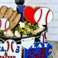 Baseball/Softball Tiered Tray Set
