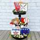 Baseball/Softball Tiered Tray Set