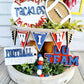 Football / Game Day Tiered Tray Set