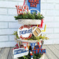 Football / Game Day Tiered Tray Set