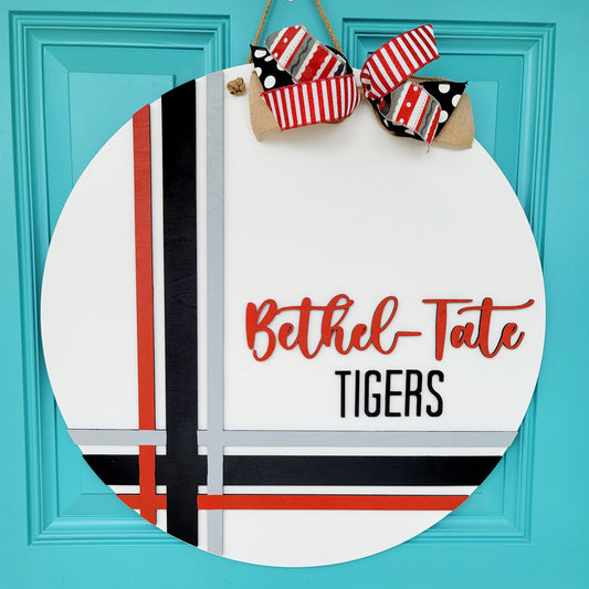 Bethel-Tate Tigers Door Hanger