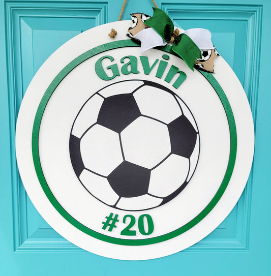 Personalized Sports Door Hanger- wholesale