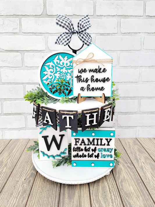 Family Tiered Tray Set- wholesale