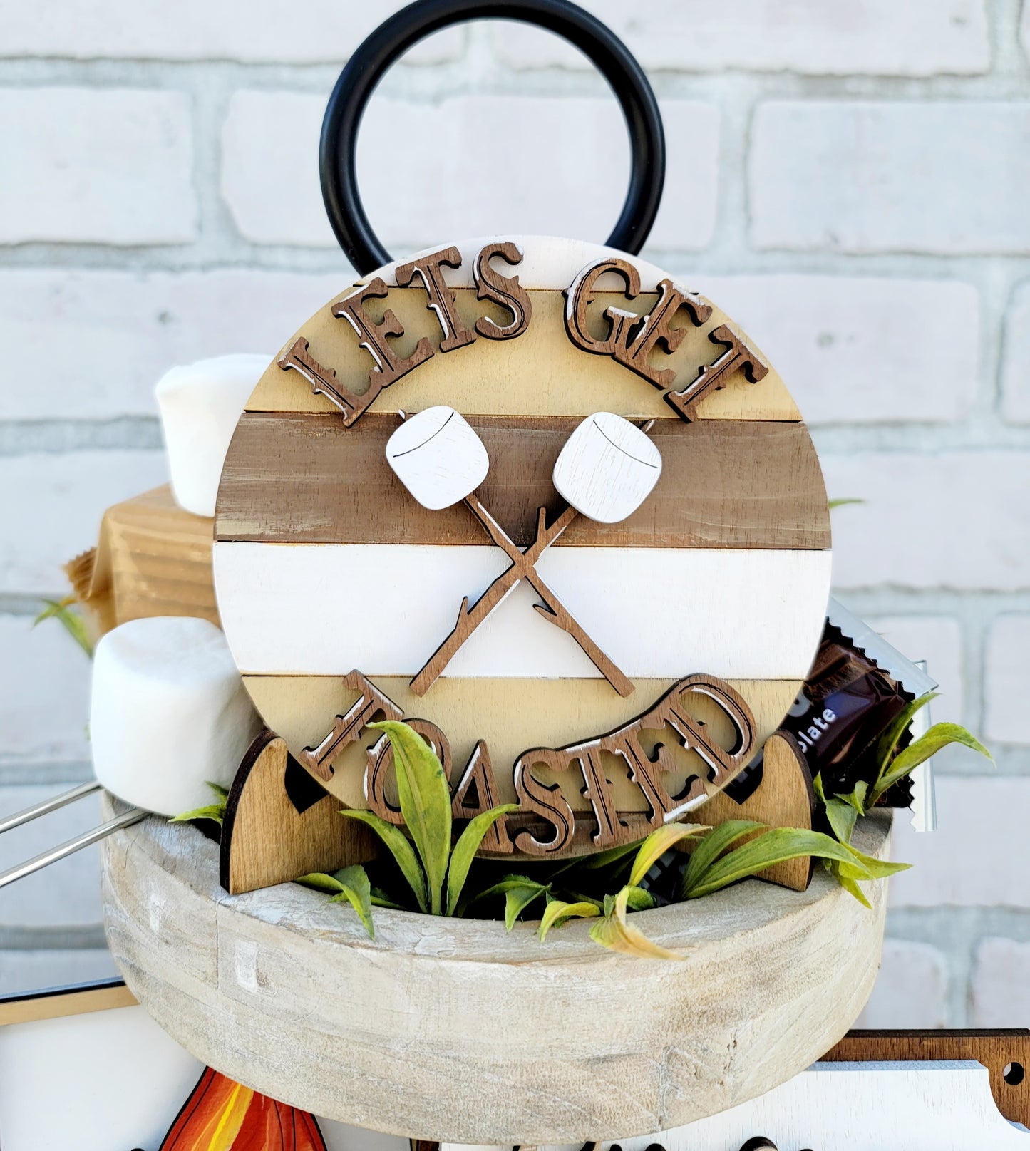 S'mores Tiered Tray Set