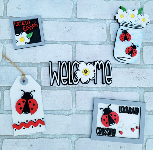 Lady Bug Tiered Tray Set- wholesale