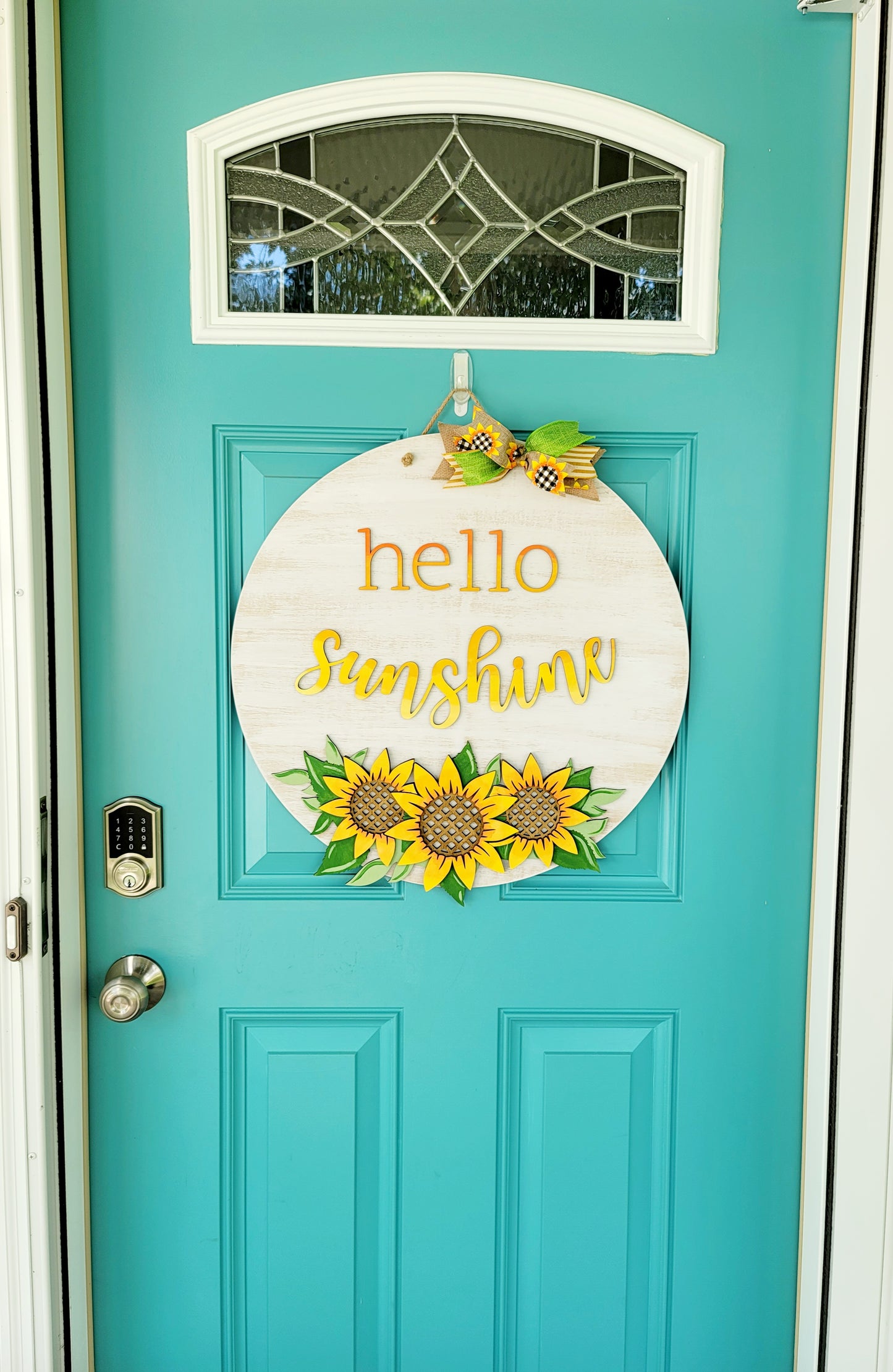 Hello Sunshine Door Hanger