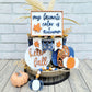 Autumn Tiered Tray Set