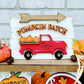 Fall Pumpkin Tiered Tray Set