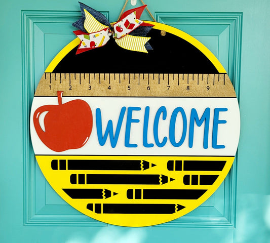 Welcome Classroom Door Hanger- wholesale