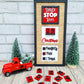 Santa Stop Here- Set of 3