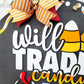 Will Trade Candy for Wine Door Hanger