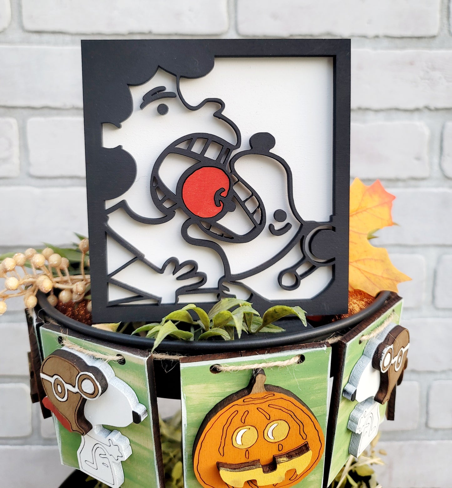 Charlie Brown- The Great Pumpkin Tiered Tray Set