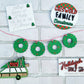 Christmas Vacation Tiered Tray Set