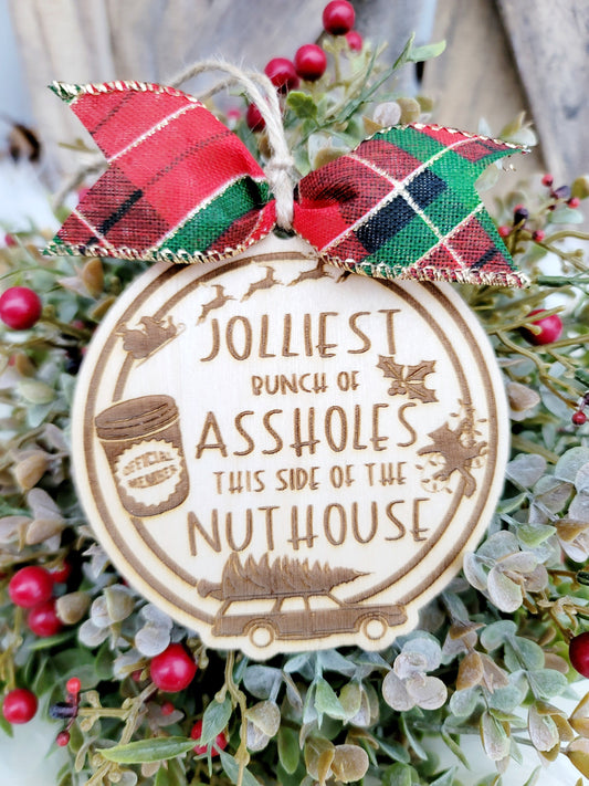Jolliest Bunch Ornament- wholesale
