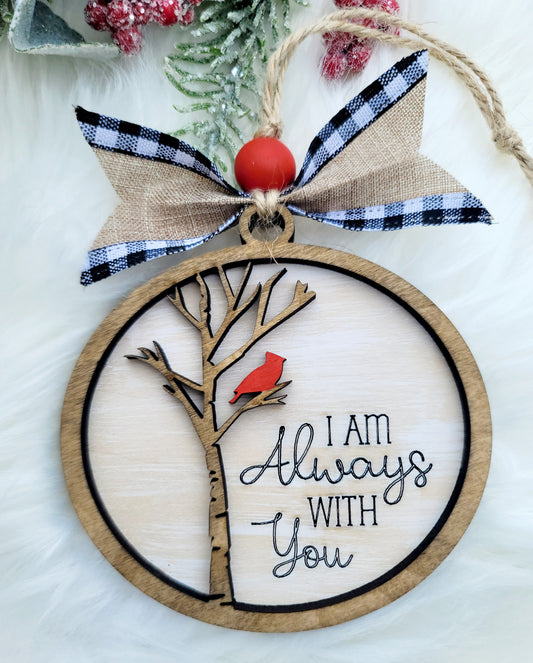 I am always with you ornament- wholesale