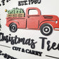Farm Fresh Christmas Trees Sign
