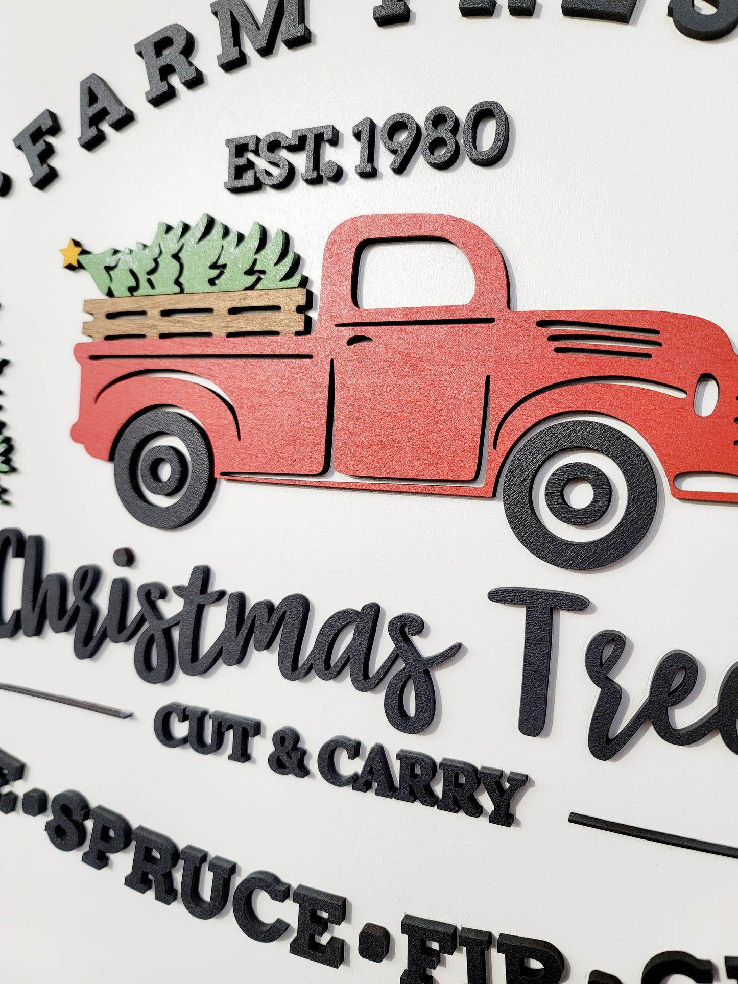 Farm Fresh Christmas Trees Sign