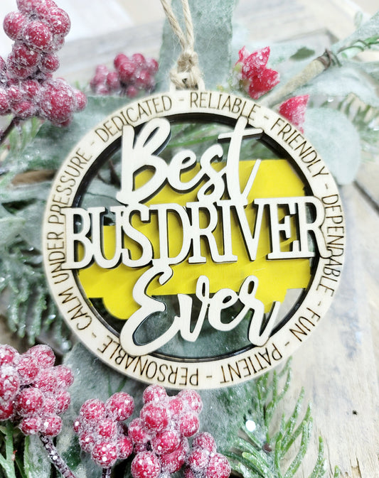 Bus Driver Ornament