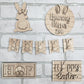 Easter Hop Tiered Tray Set