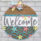 Welcome Easter Egg Door Hanger