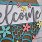 Welcome Easter Egg Door Hanger