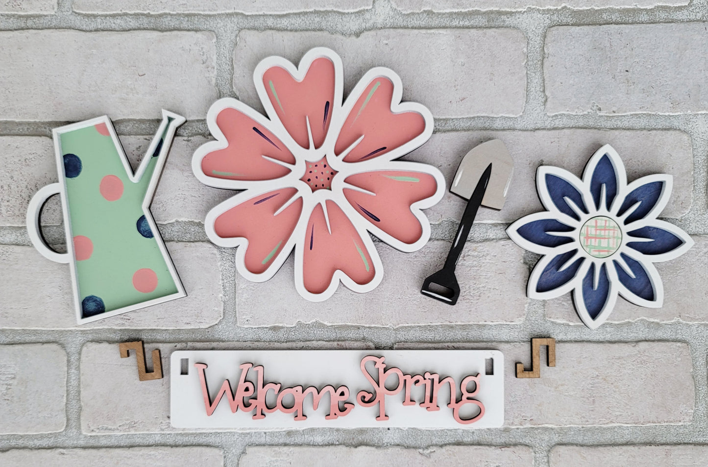 Welcome Spring- Interchangeable Insert