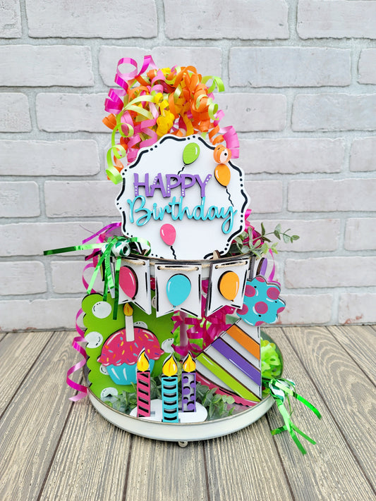 Birthday Tiered Tray Set- wholesale