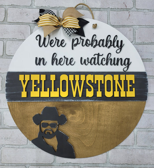 Yellowstone Door Hanger- wholesale