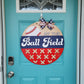 At the Ball Field Door Hanger
