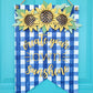 Create Your Own Sunshine Sunflower Door Hanger
