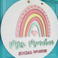 Rainbow Door Hanger
