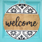 Welcome Boho Door Hanger