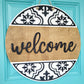 Welcome Boho Door Hanger