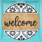 Welcome Boho Door Hanger