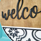Welcome Boho Door Hanger