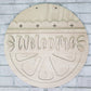 Welcome Lemon Door Hanger